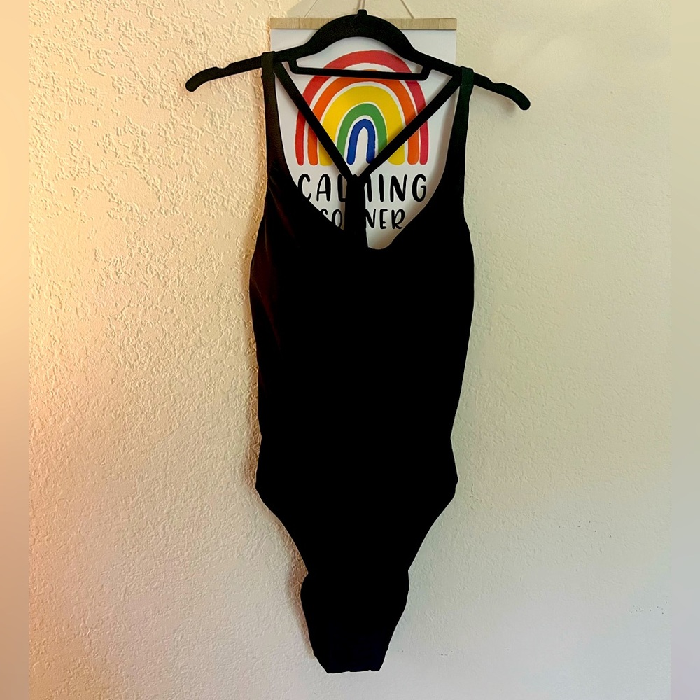 Andie’s Women’s black one piece swimsuit. “The Marina” NWT